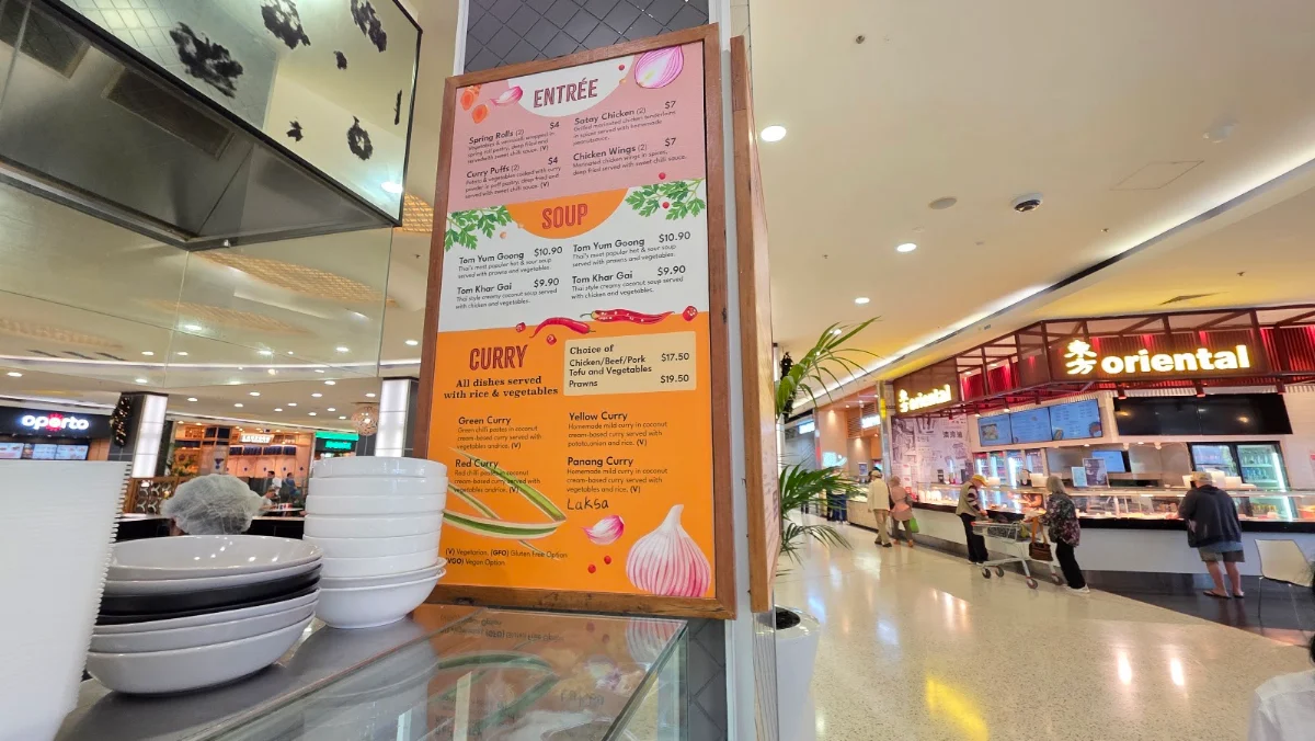 Menu, Thai Thyme