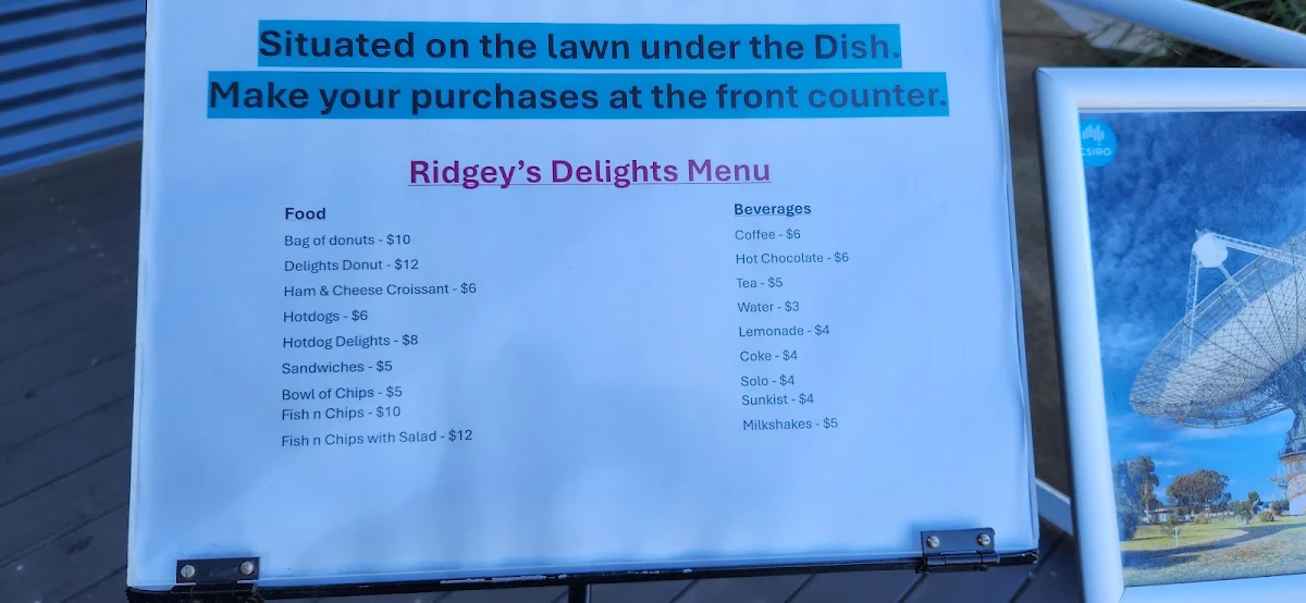 Menu, Dish Cafe