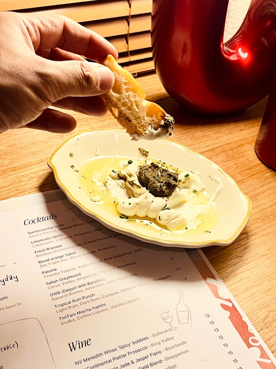 Menu, Pastarami