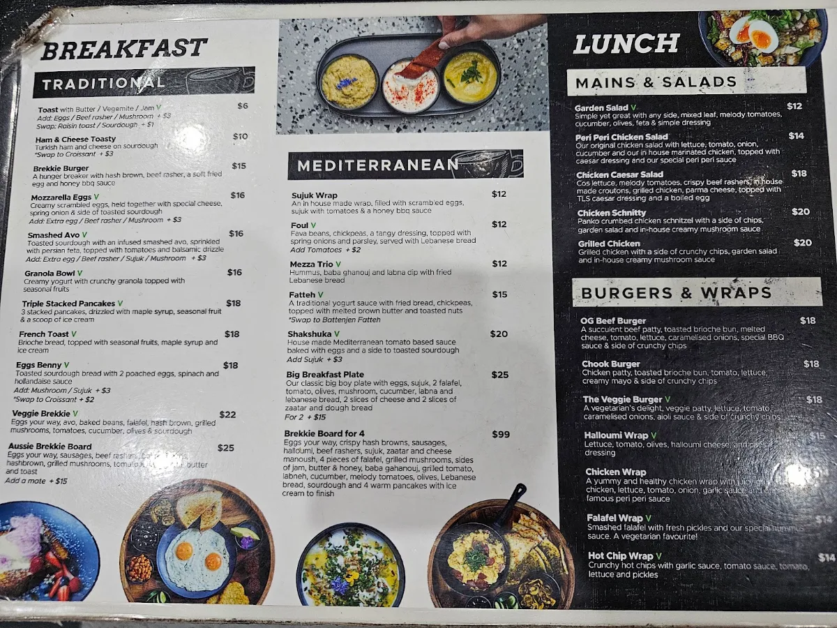 Menu, The Last Slice