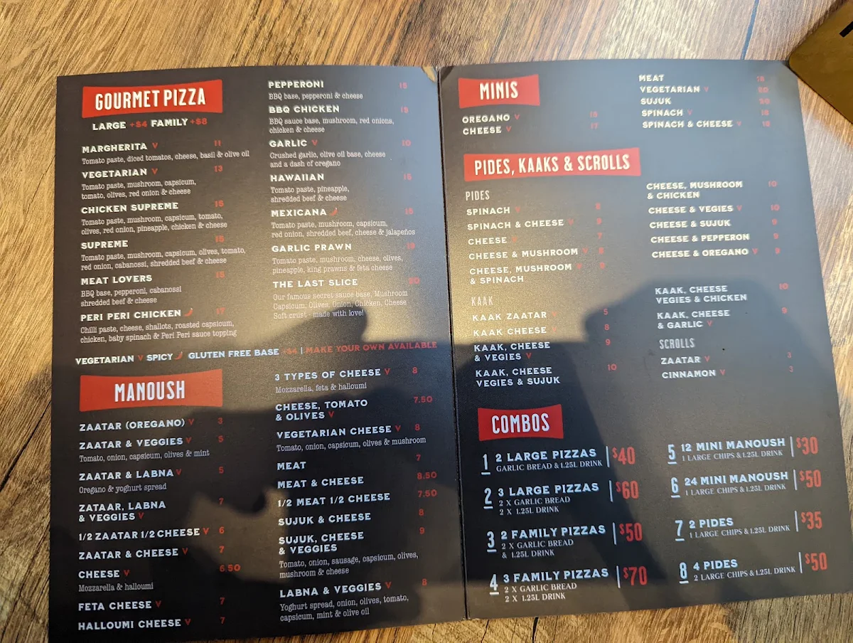 Menu, The Last Slice