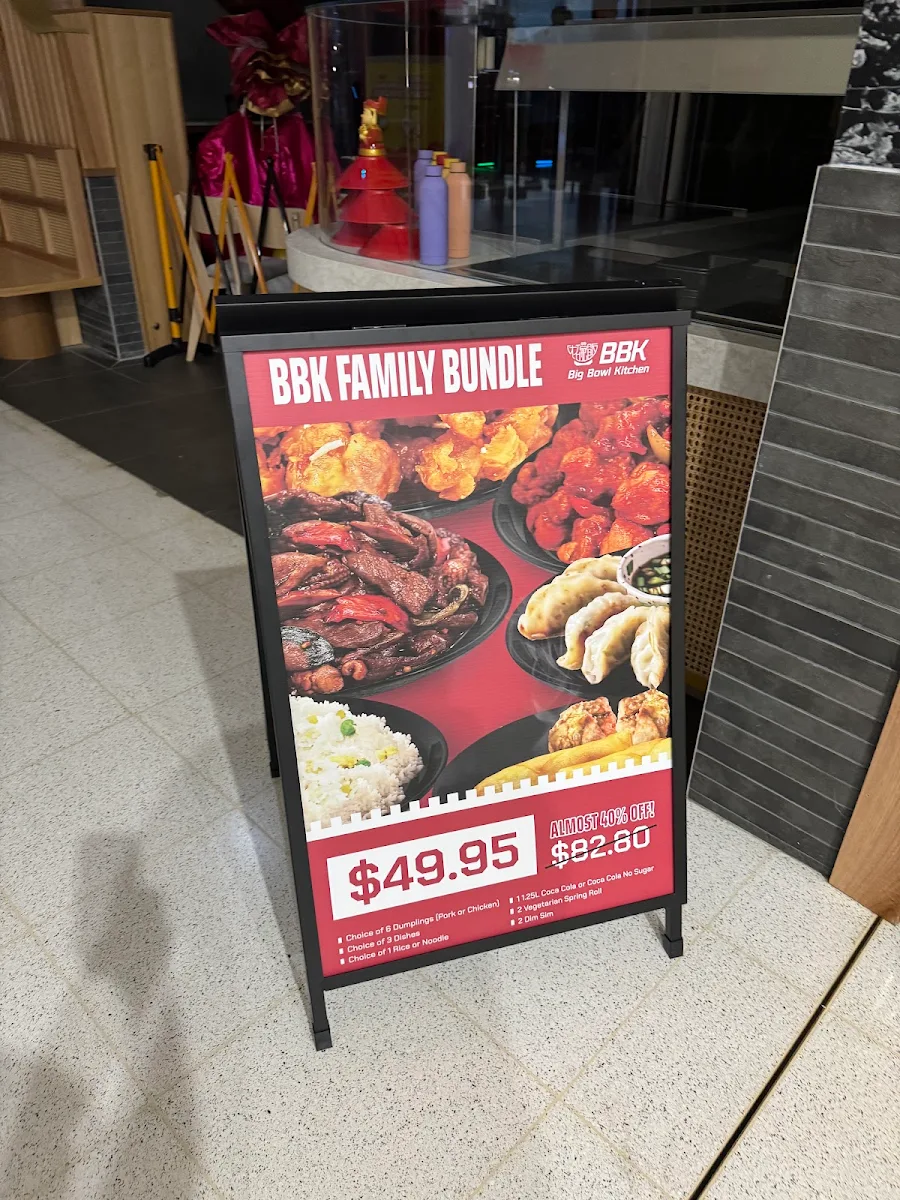 Menu, Big Bowl Kitchen+ Parkmore