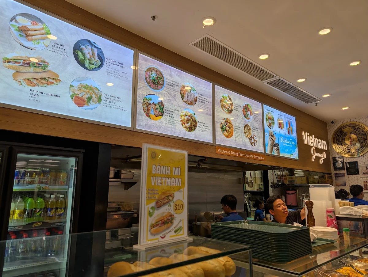 Menu, Vietnam Journey Park Beach Plaza & Bubbletea