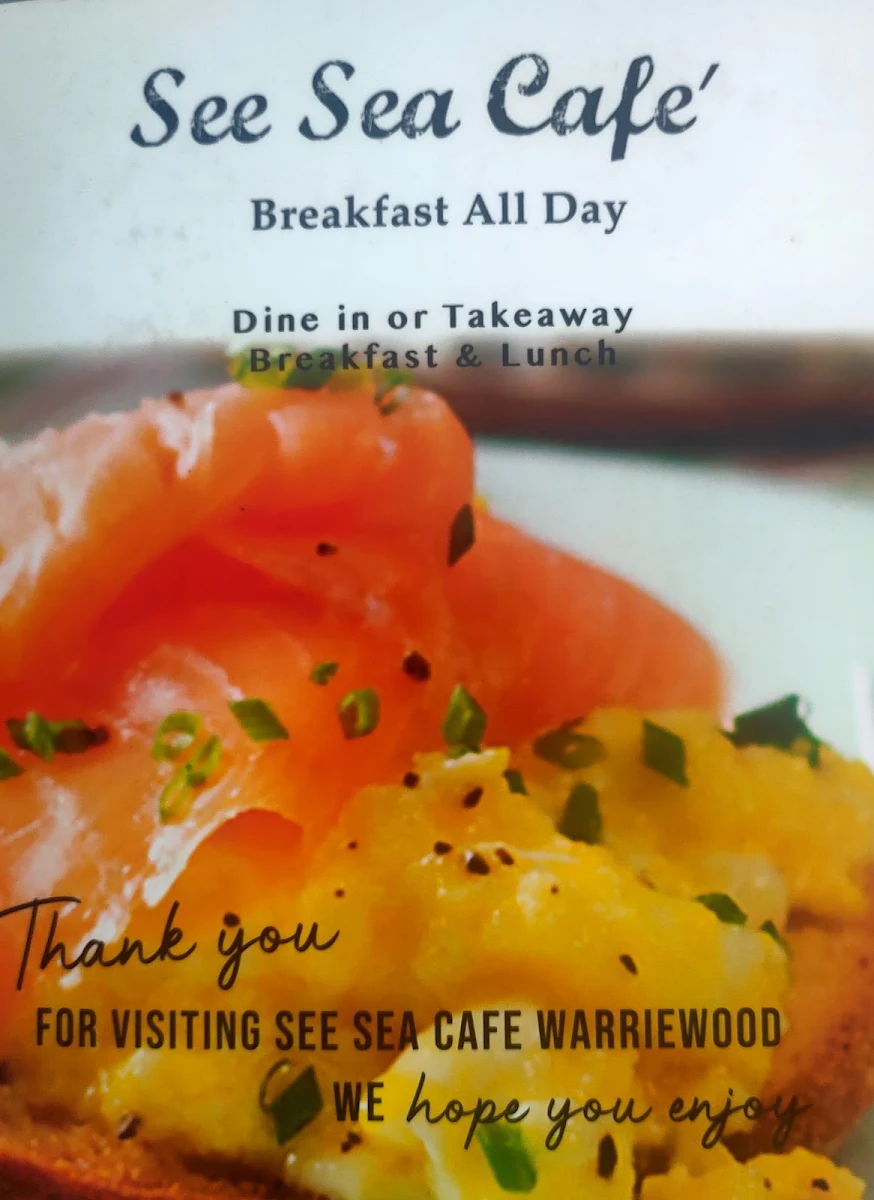 Menu, SEE SEA CAFE