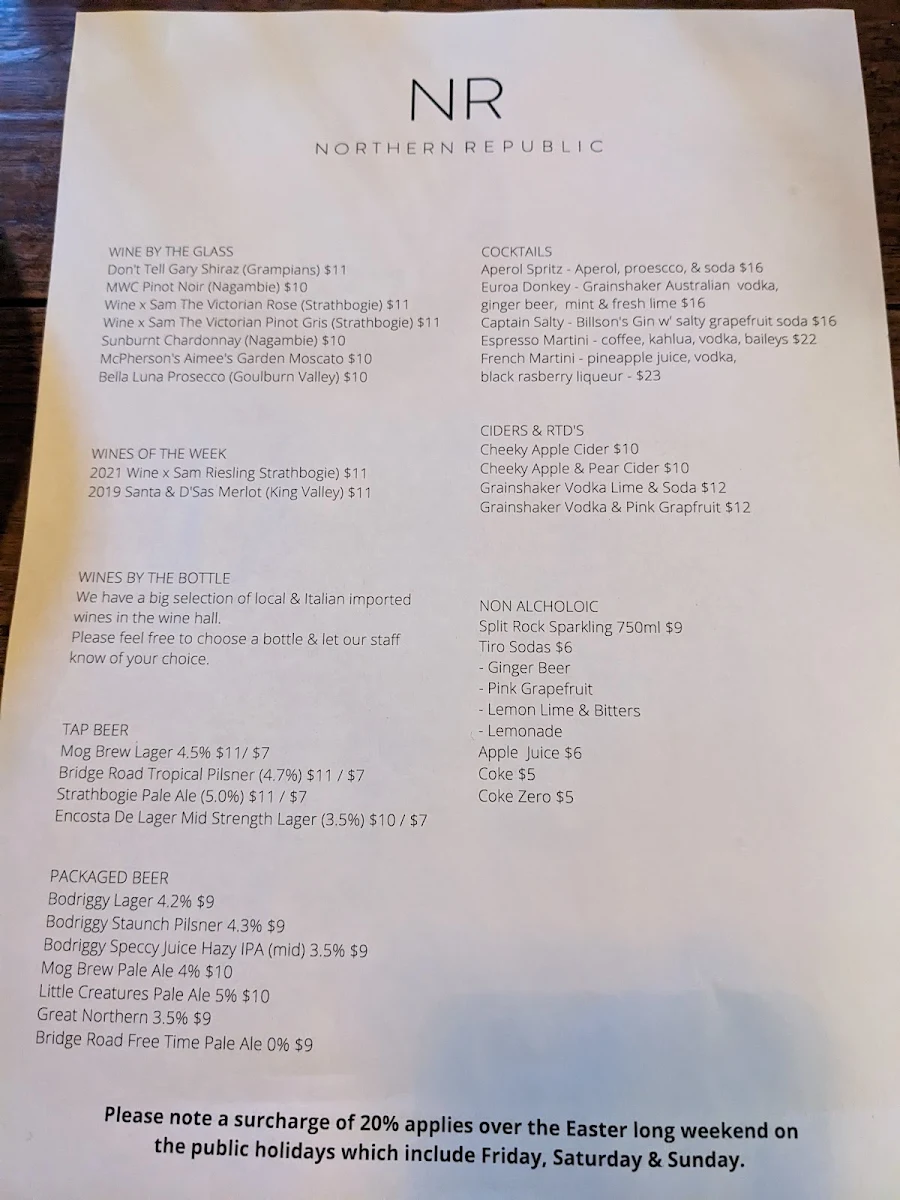 Menu photo 2
