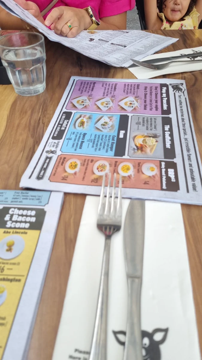 Menu, Cafe 63 Sunshine Plaza
