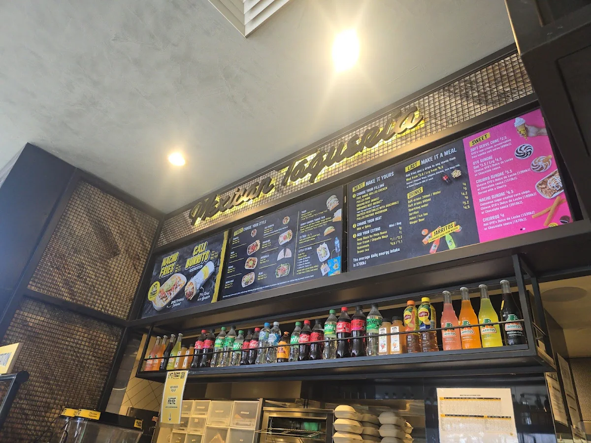 Menu, Guzman y Gomez - Gungahlin