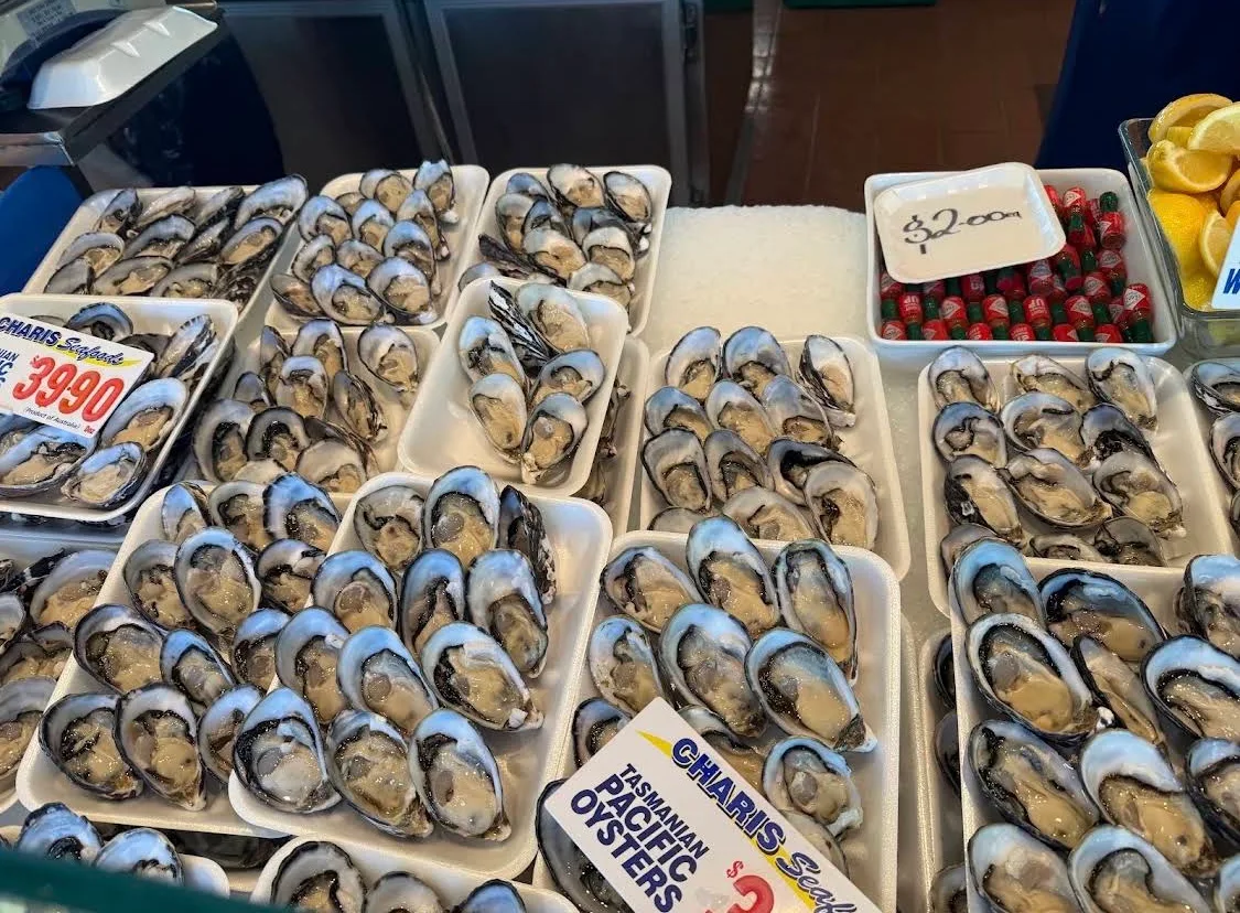 Food & drink, Charis Seafoods
