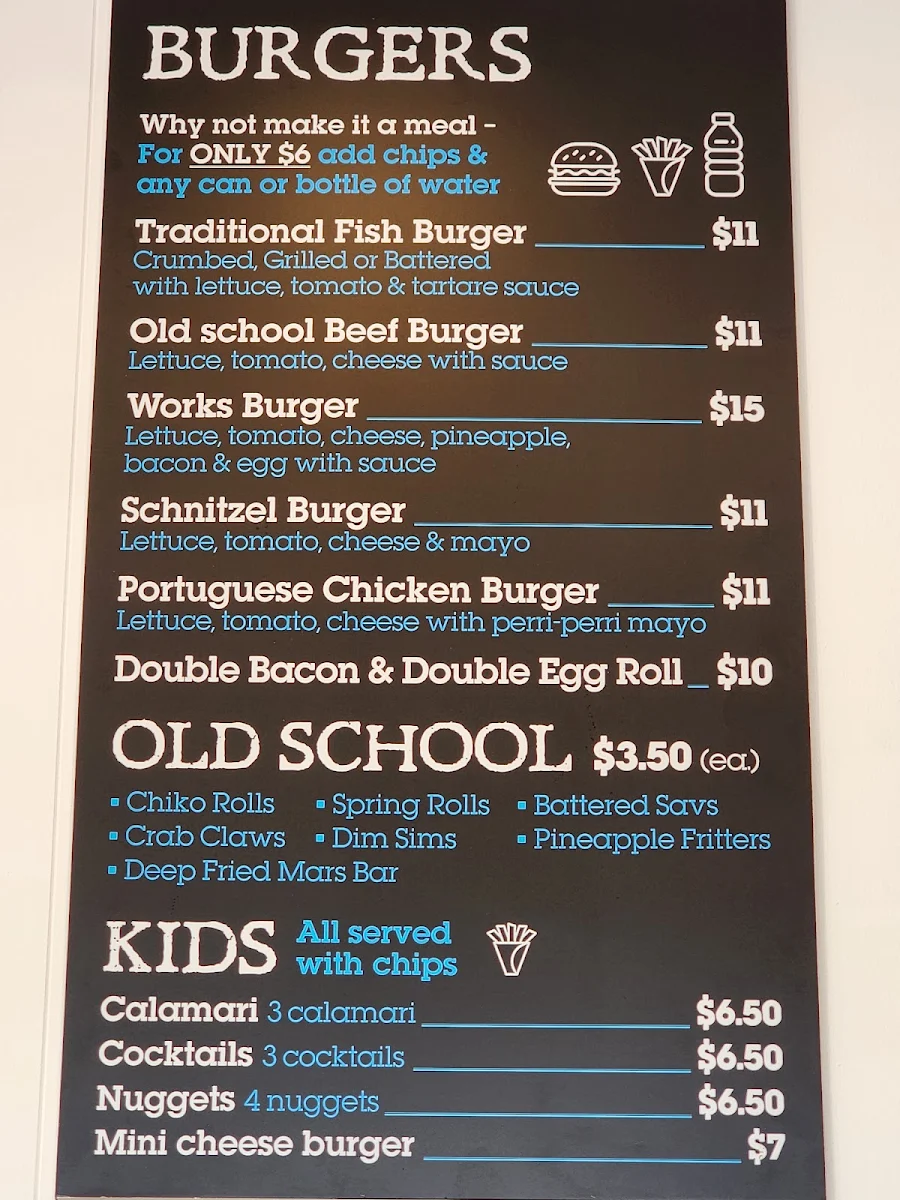 Menu, Costis Seafood and Grill -Eastern Creek Quarter