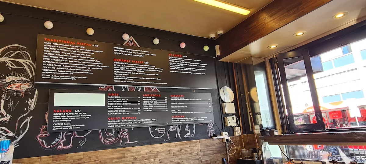 Menu, Medici