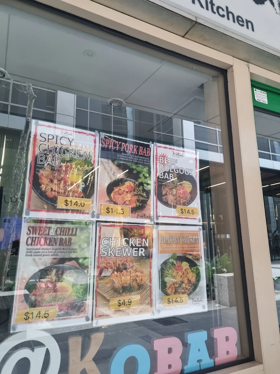 Menu, Kobab
