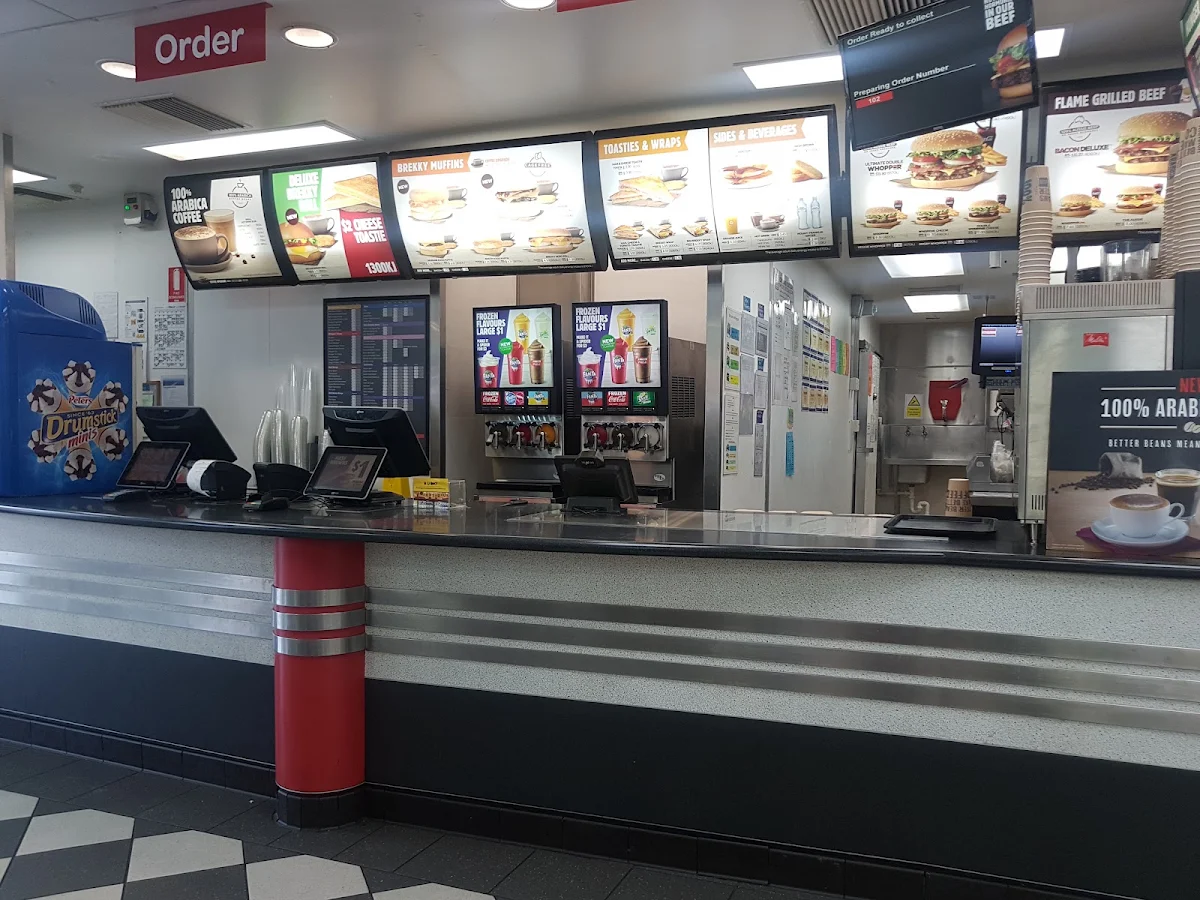 Menu, Hungry Jack's Burgers Mudgeeraba