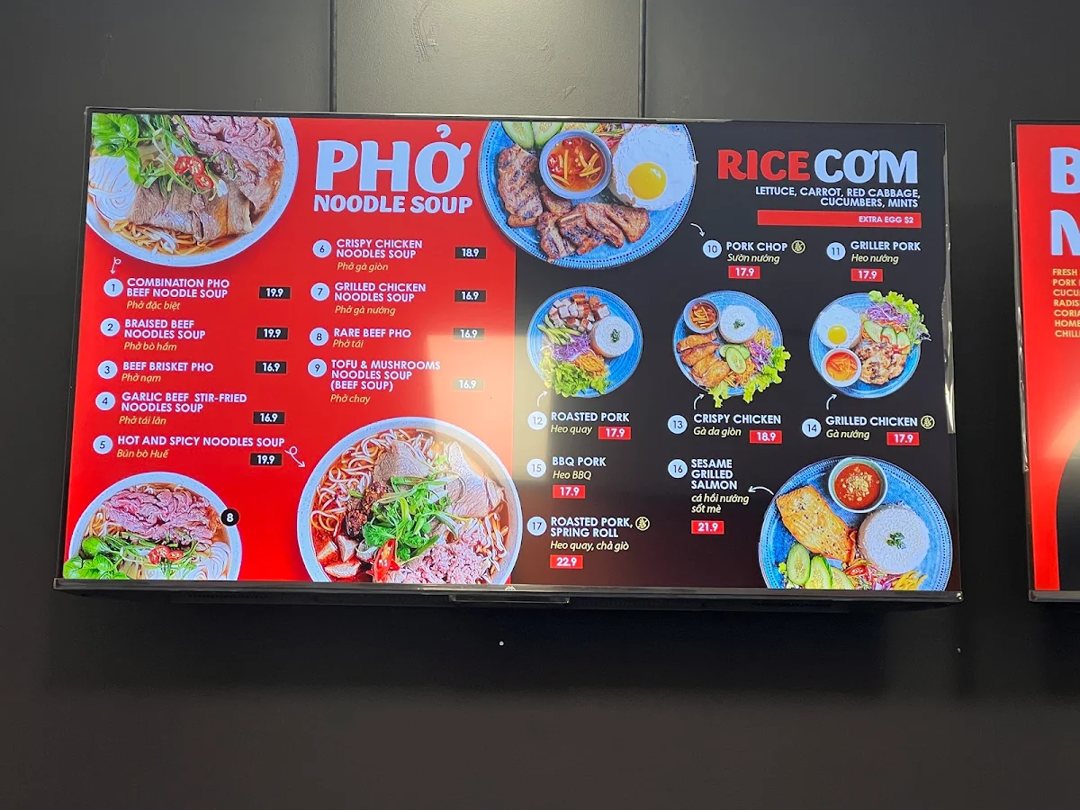 Menu, Ngon Viet