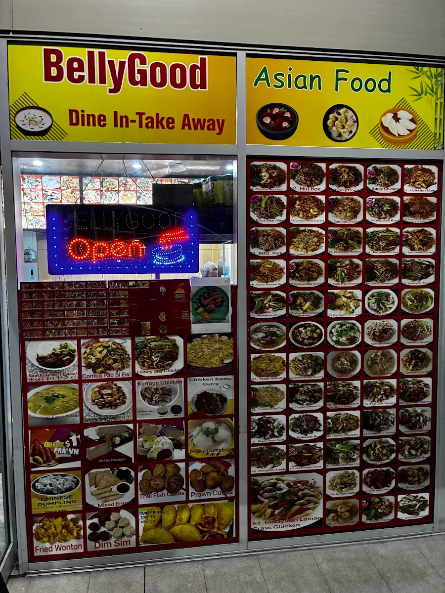 Menu, Bellygood Burpengary