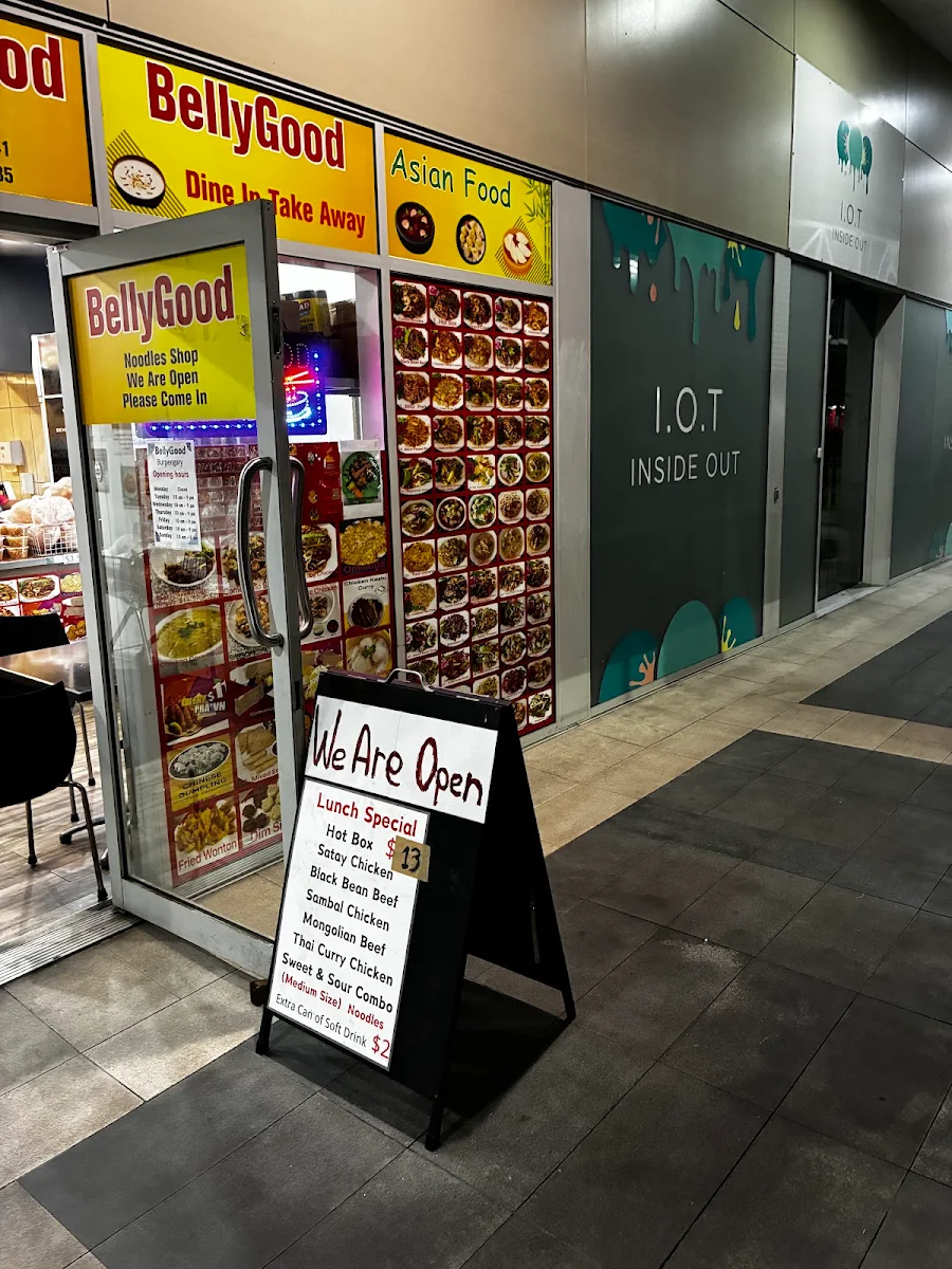 Menu, Bellygood Burpengary