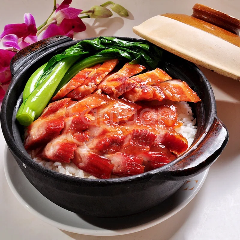 Black Pepper Chicken with Rice 黑椒鸡饭