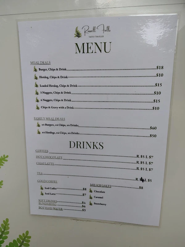 Russell Falls Tasty Traveler food van