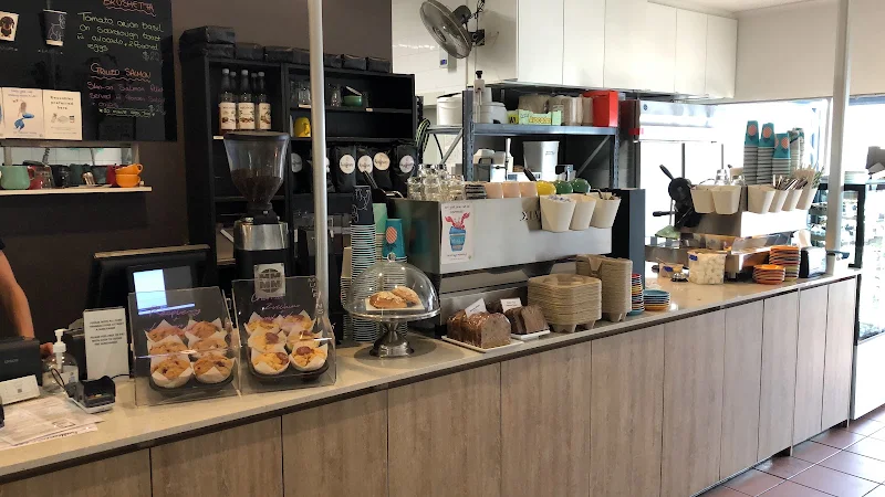 Kaffeine Cafe.