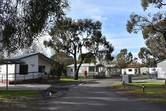 Horsham Riverside Caravan Park.