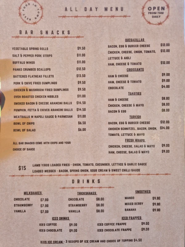 Timber Creek Cafe