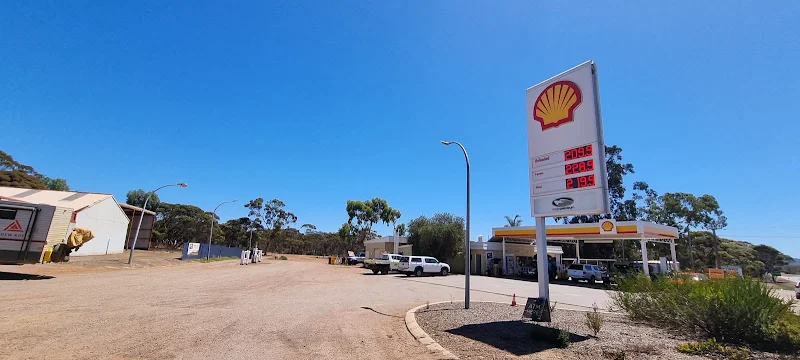 Shell roadhouse and Four barrel Cafe and restaurant