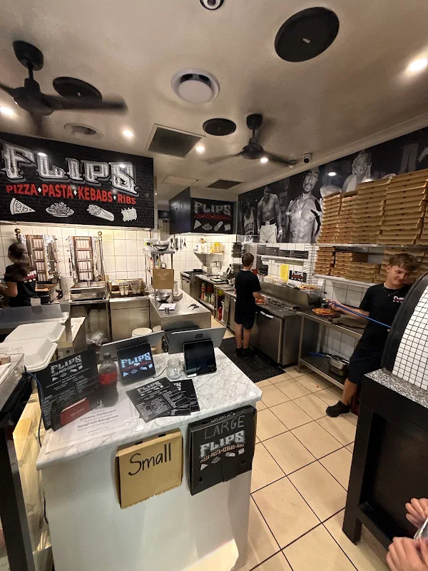 Flips Pizza Pasta Kebabs Ribs