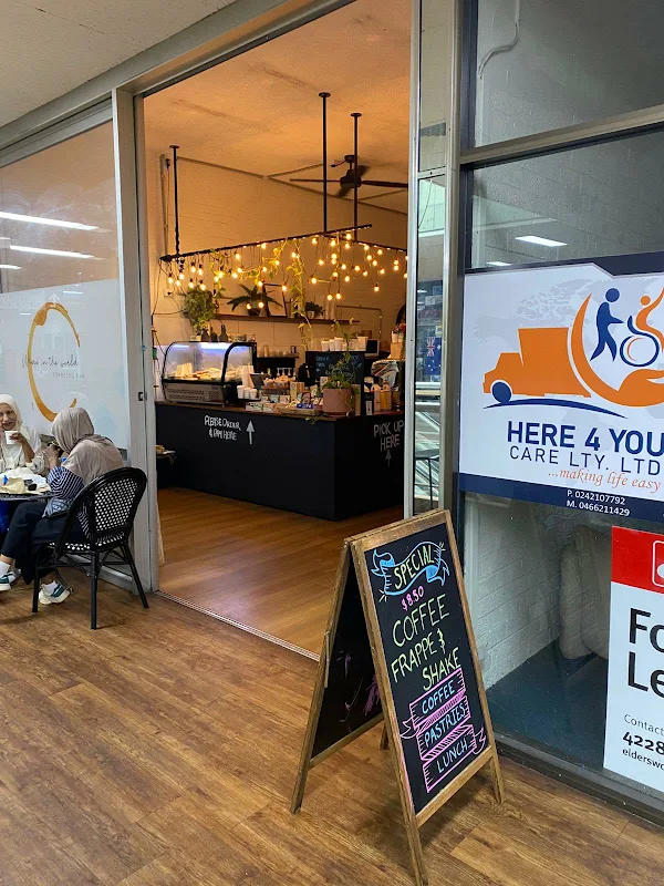 Where in the world espresso bar