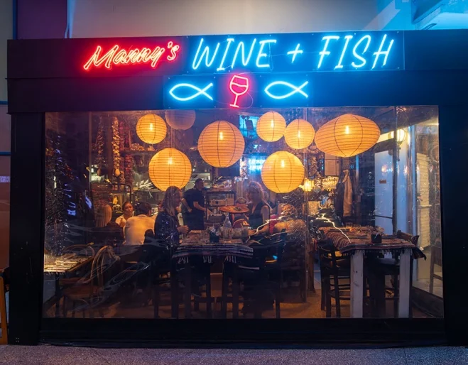 Manny's Wine & Fish Burleigh Beach