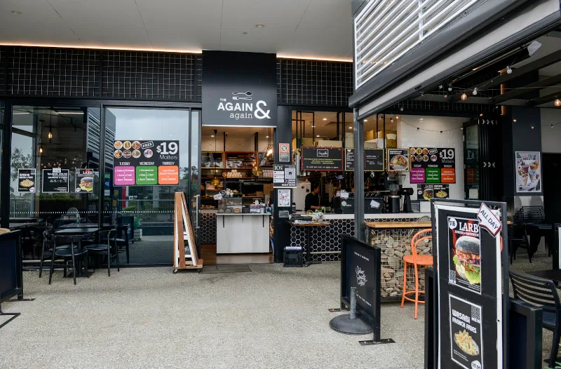 The Again & Again cafe and restaurant