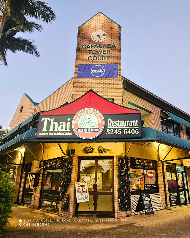 Sit at Siam Thai Restaurant