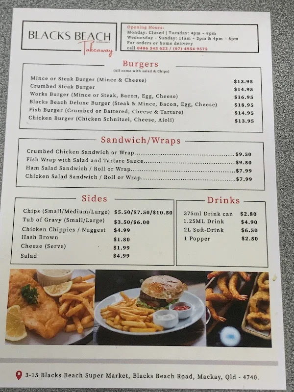 Blacks Beach Takeaway
