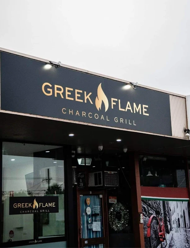 Greek Flame - Charcoal Grill