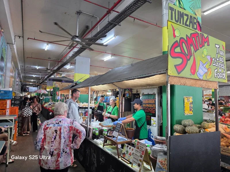 Tumzab Thai&Lao Street food at Rusty's Markets