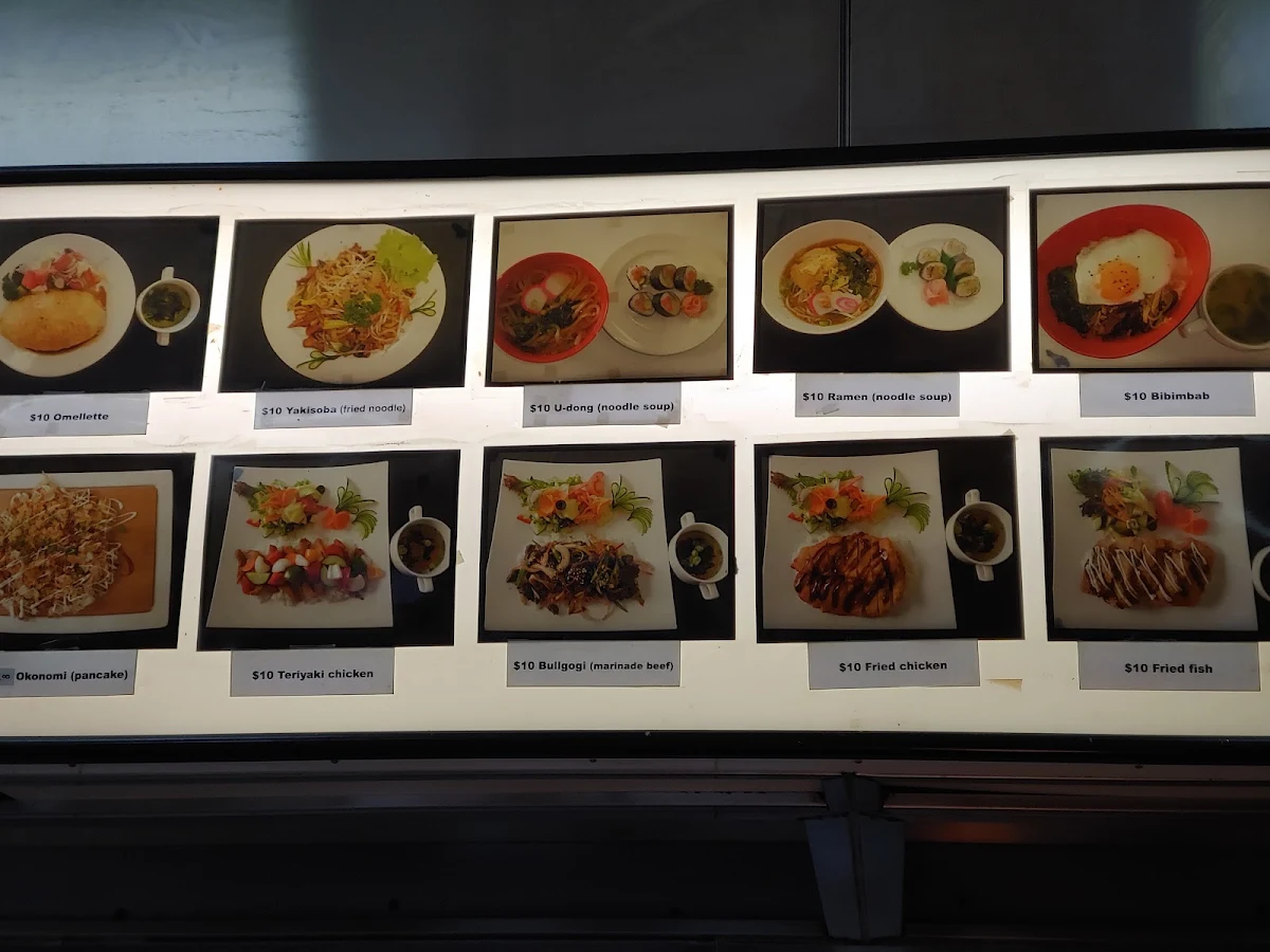 Menu, Koo Sushi