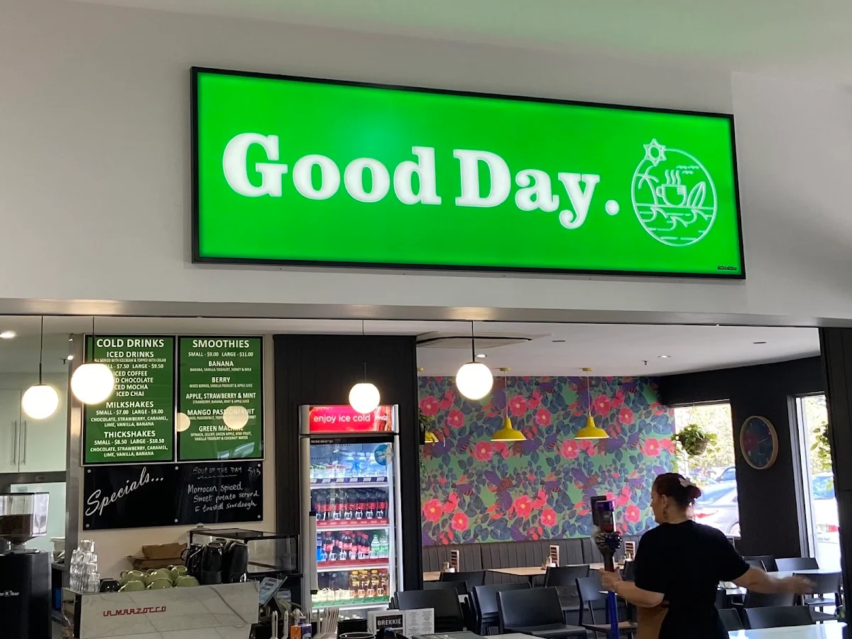 Menu, GOOD DAY CAFE