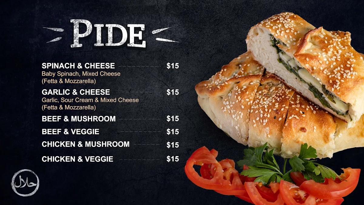 Menu, Delicious Kebab
