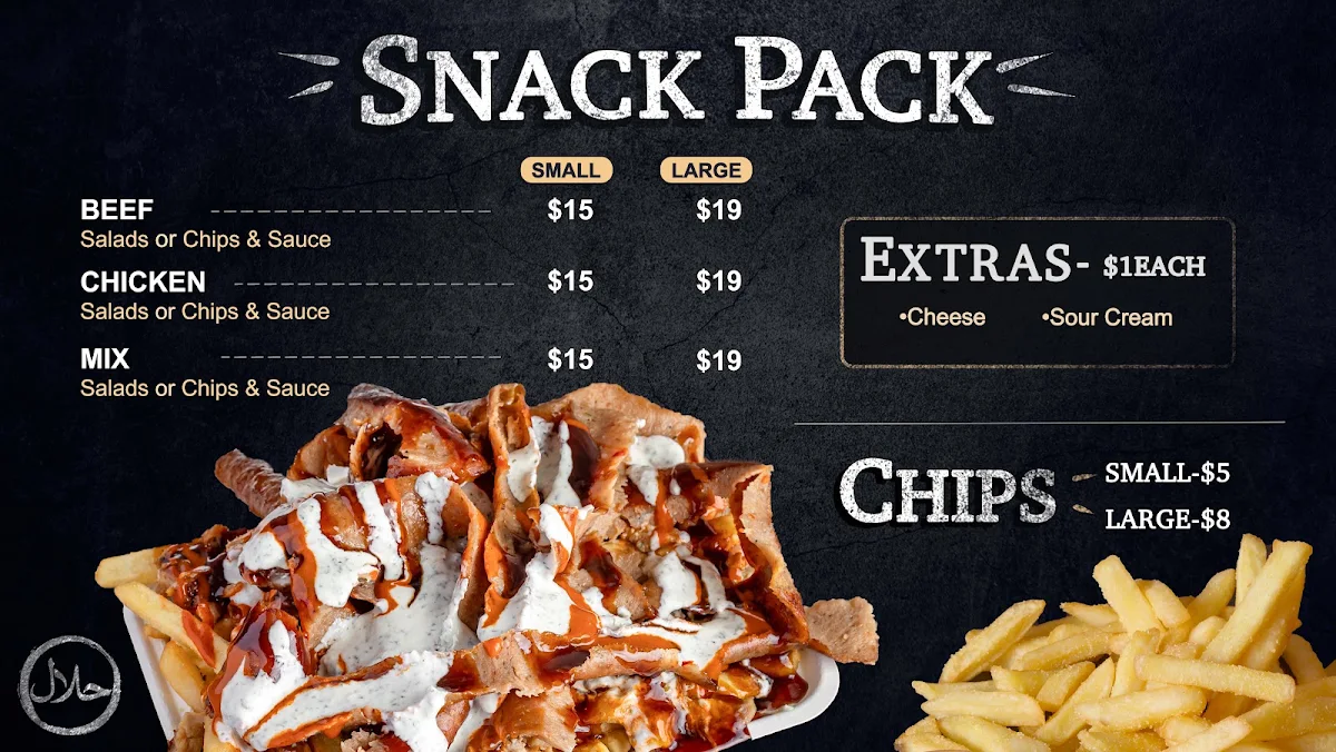 Menu, Delicious Kebab