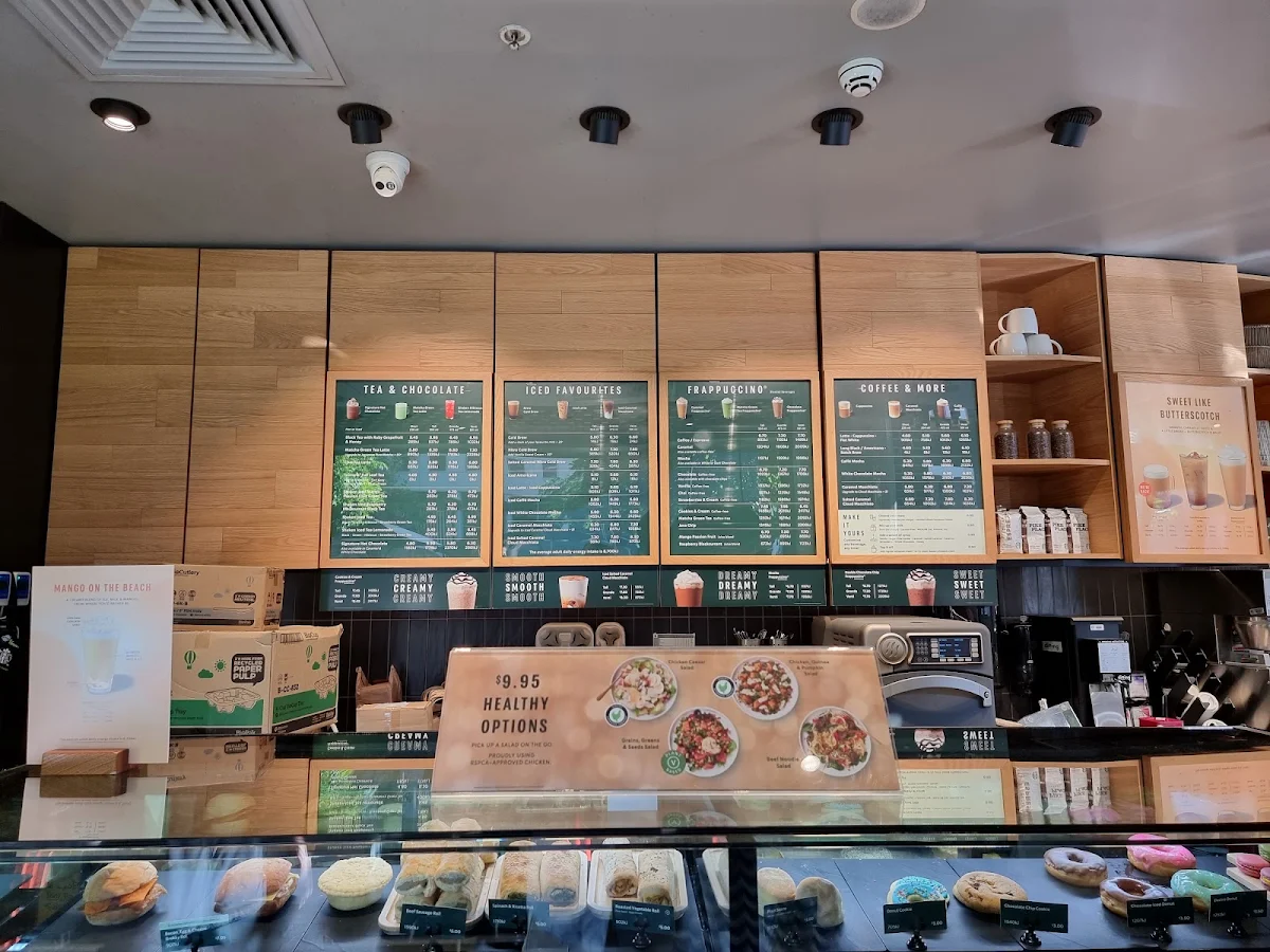Menu, Starbucks Darling Square
