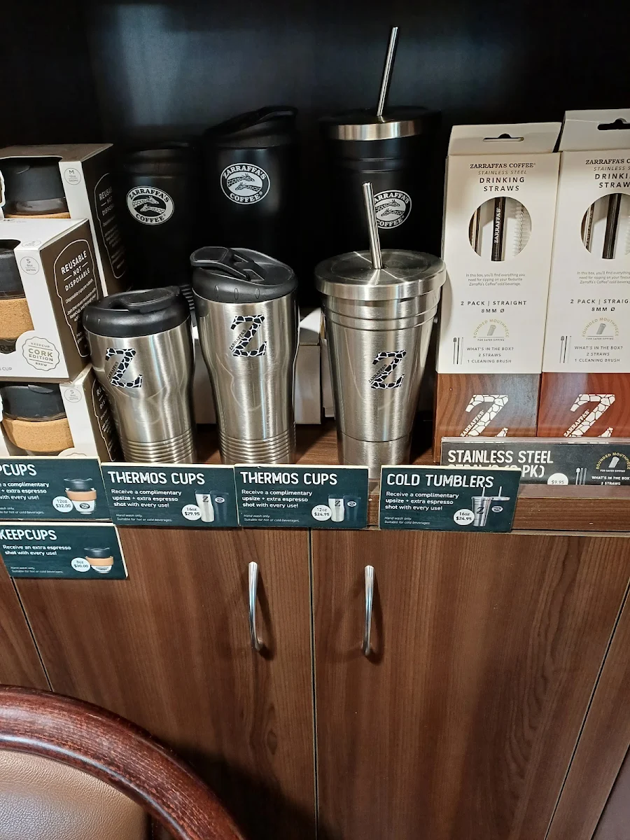 Menu, Zarraffa's Coffee Maroochydore