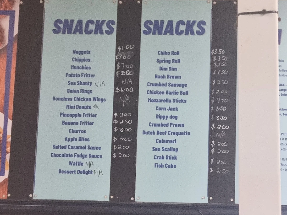 Menu, Playford Chicken