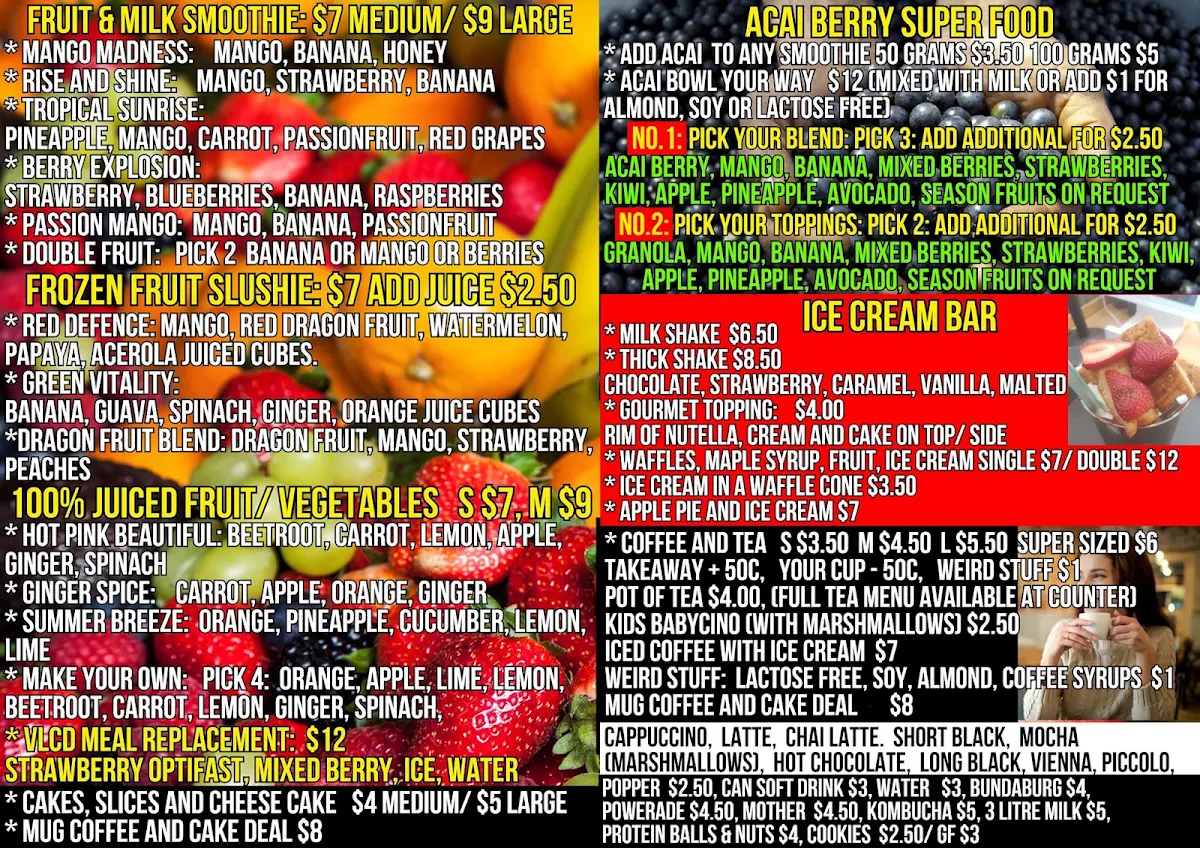 Menu, deliver my Food