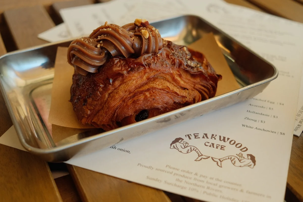 Menu, Teakwood Cafe