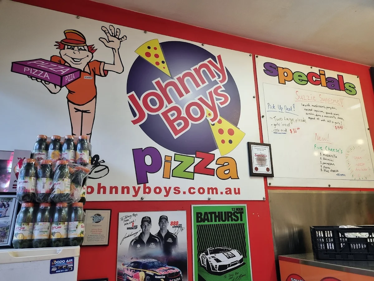 Menu, Johnny Boys Pizza Keysborough
