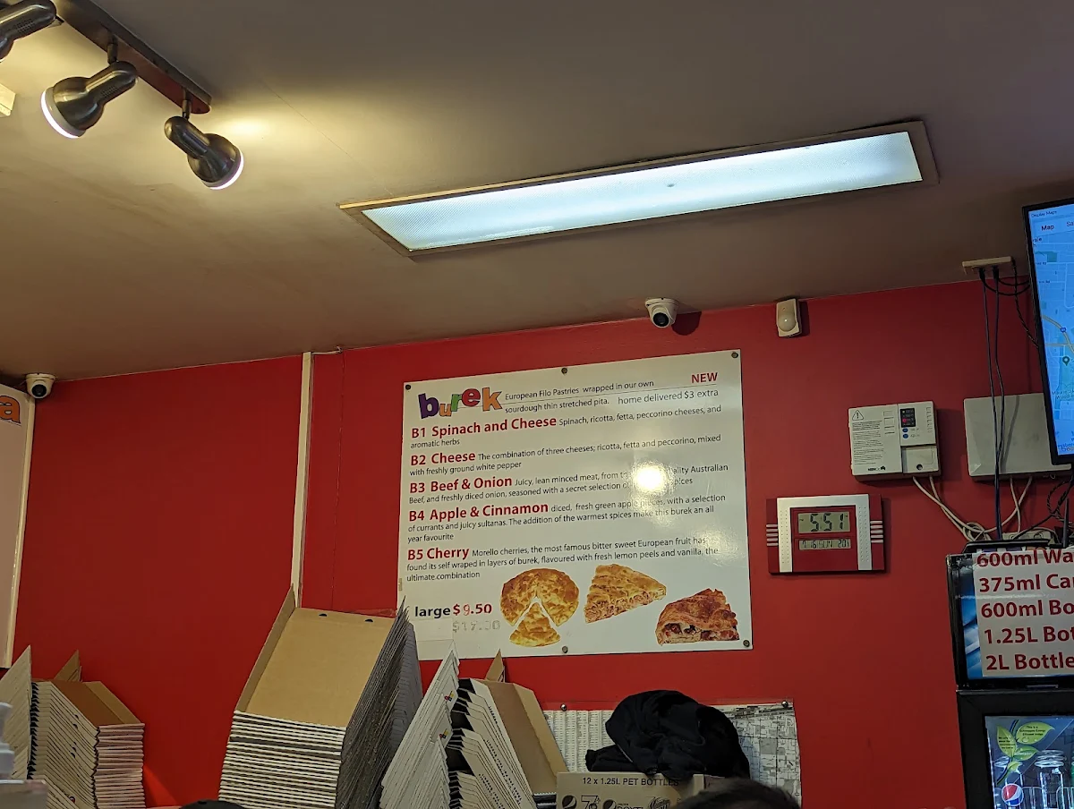 Menu, Johnny Boys Pizza Keysborough
