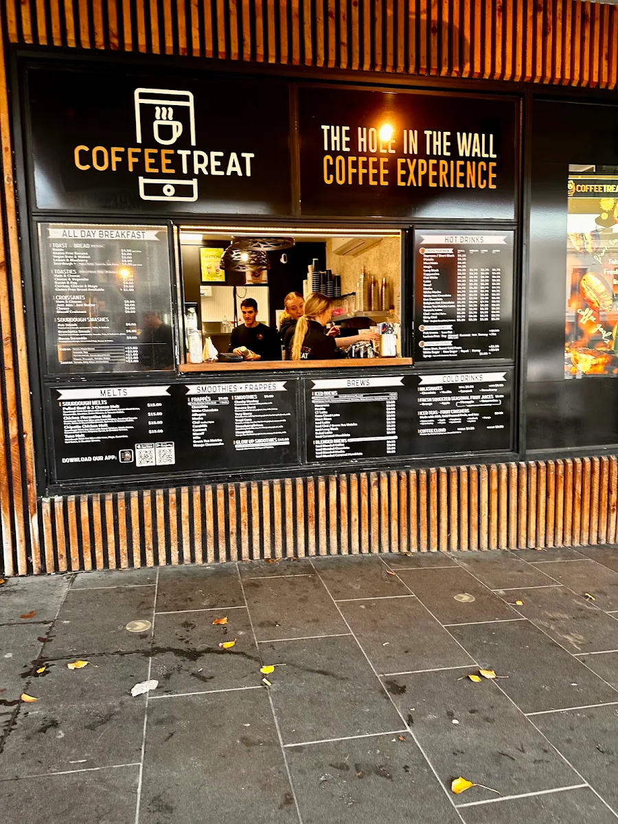 Menu, Coffee Treat