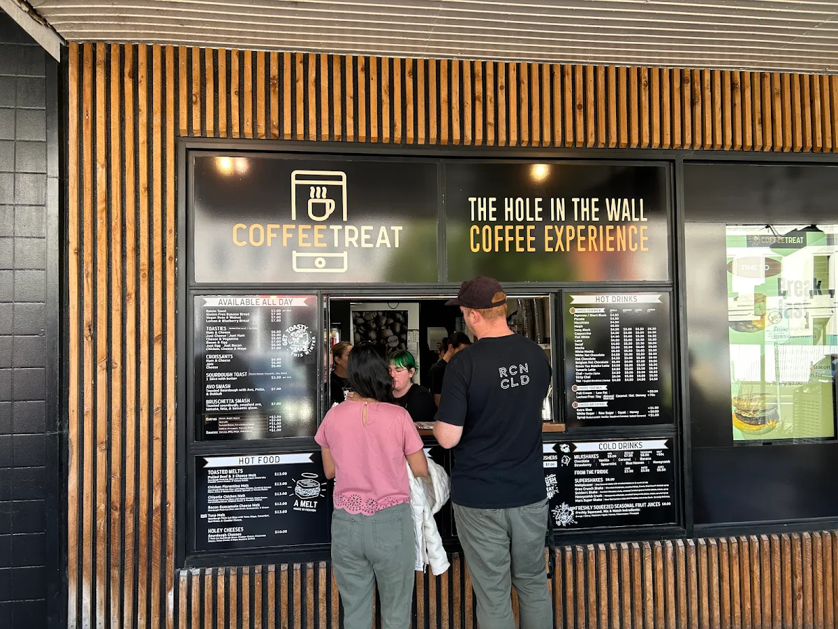 Menu, Coffee Treat