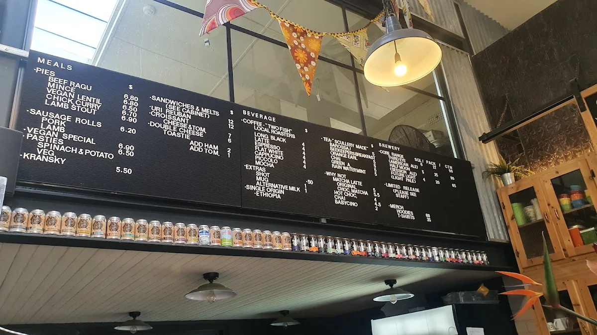 Menu, Uraidla Republic Cafe, Bakery & Brewery