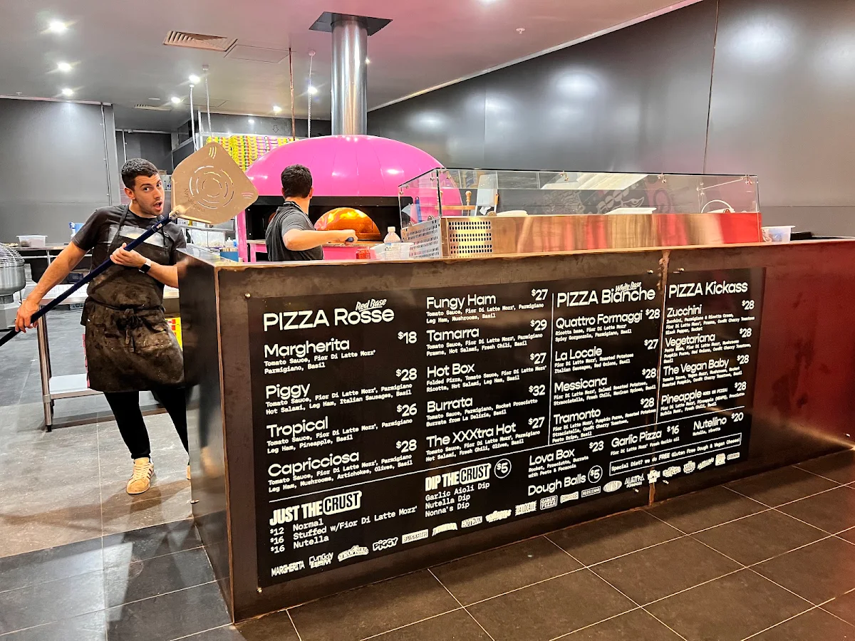 Menu, Il Locale Pizzeria Currambine