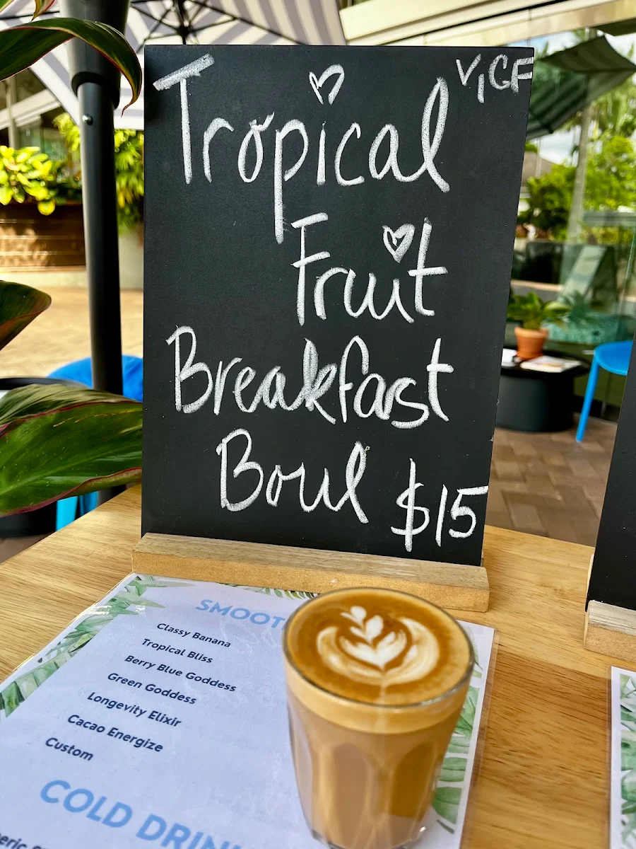 Menu, Nourish, Port Douglas