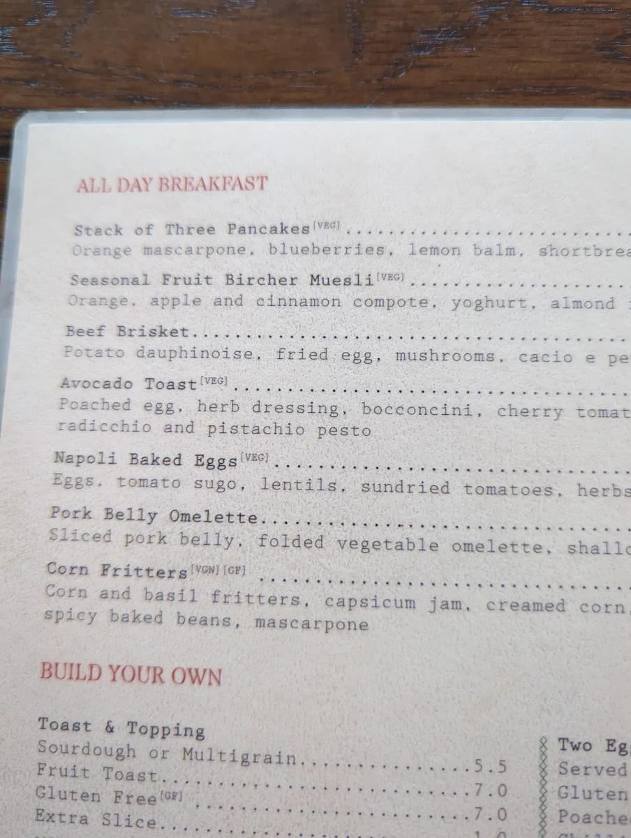 Menu, Sorsi e Morsi